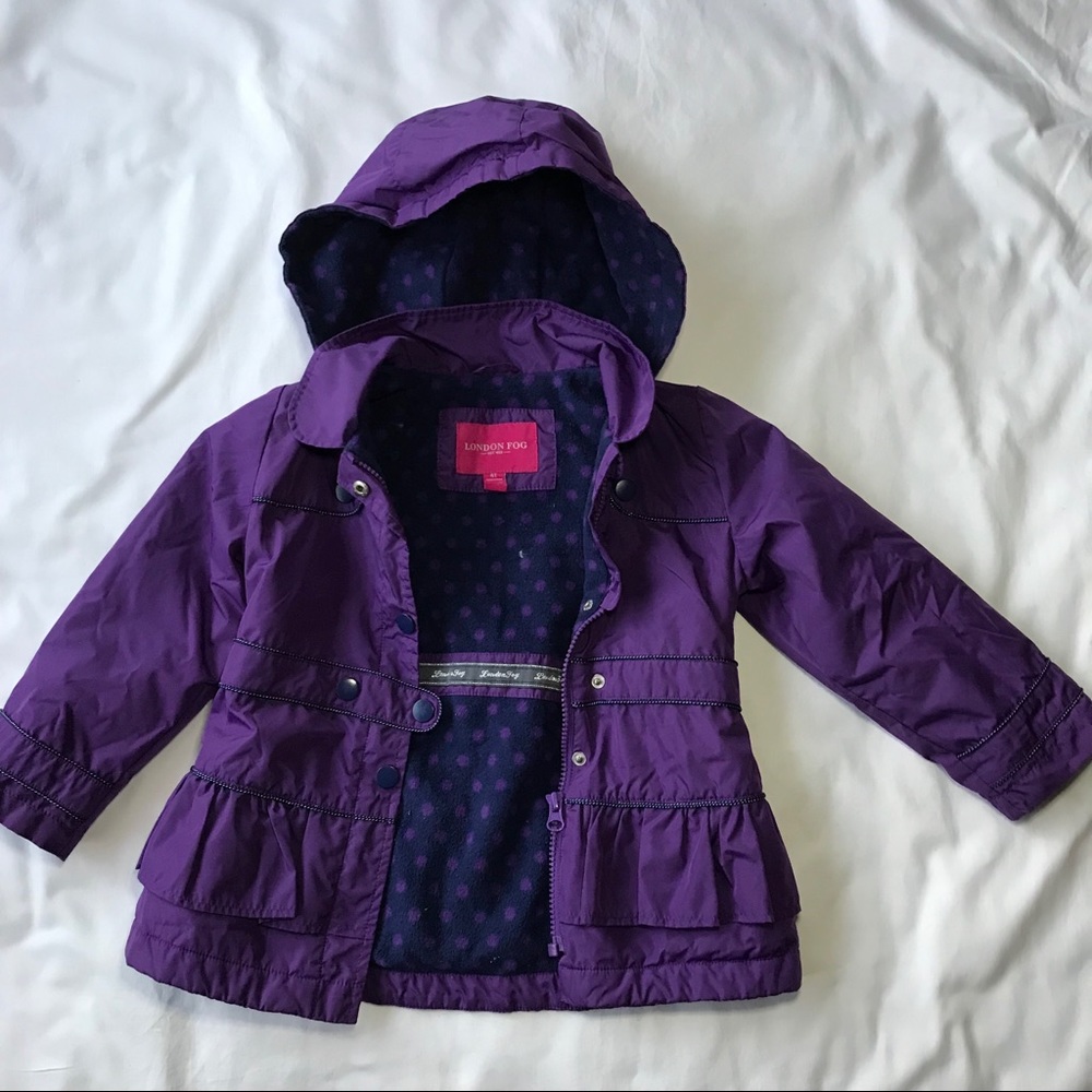 London Fog Purple Coat
